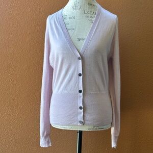 IRO Lavender Cashmere Cardigan Sweater Extra Small New Without Tags!